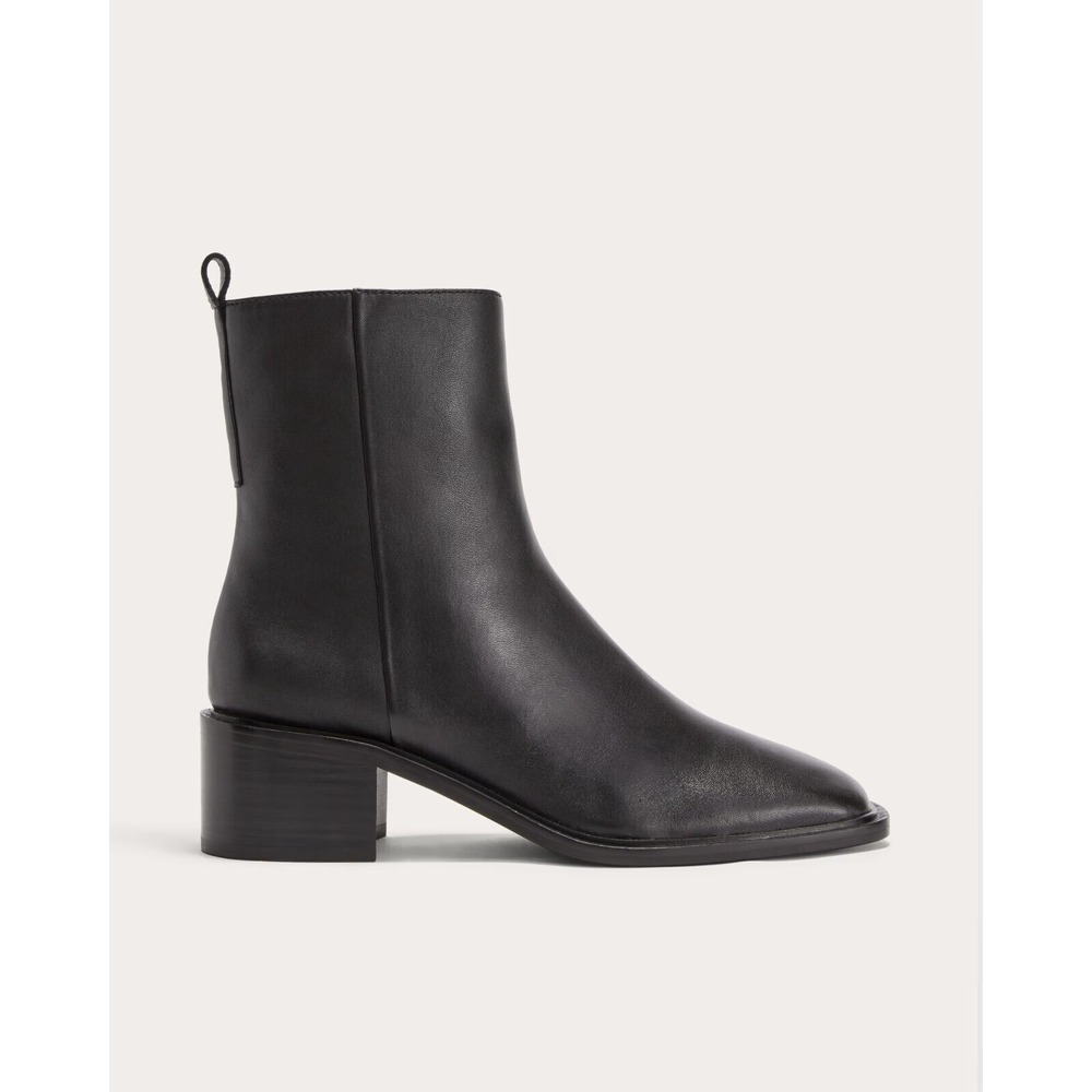 Everlane The City Boot Black Leather Size 5